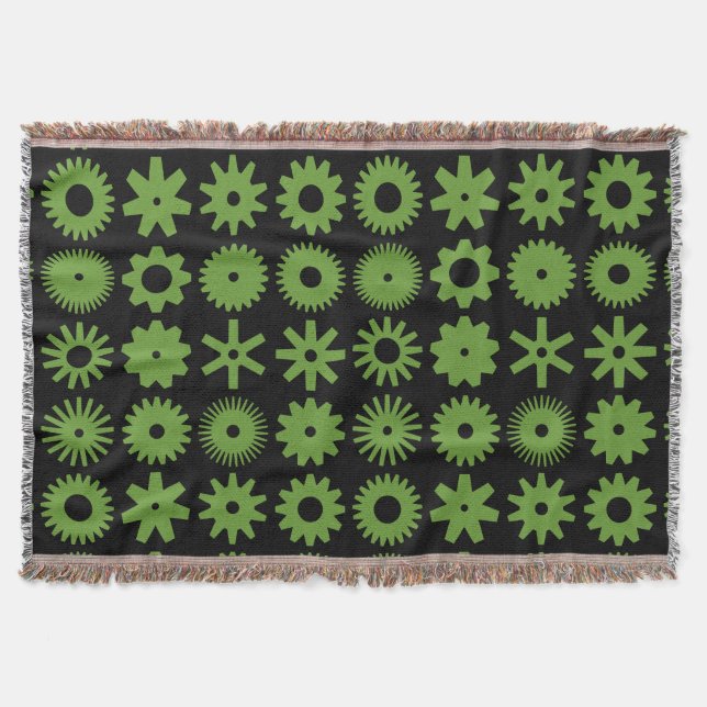 Cogs - Avocado Green on Black Decke (Vorderseite)