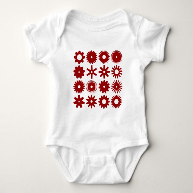 Cogs Baby Strampler (Vorderseite)