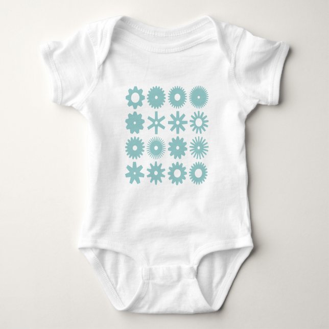 Cogs Baby Strampler (Vorderseite)