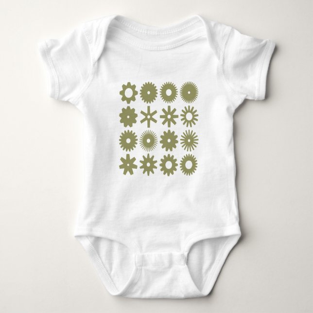 Cogs Baby Strampler (Vorderseite)
