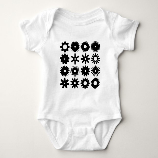 Cogs Baby Strampler (Vorderseite)