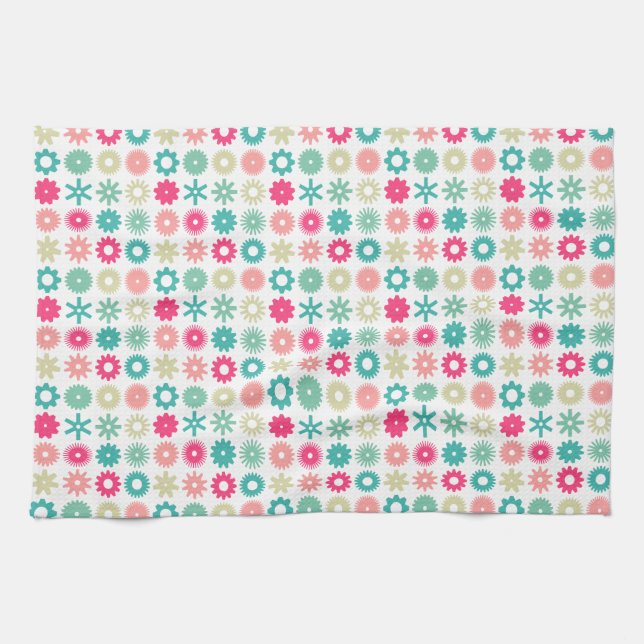 Cogs - Farben 01 Handtuch (Horizontal)