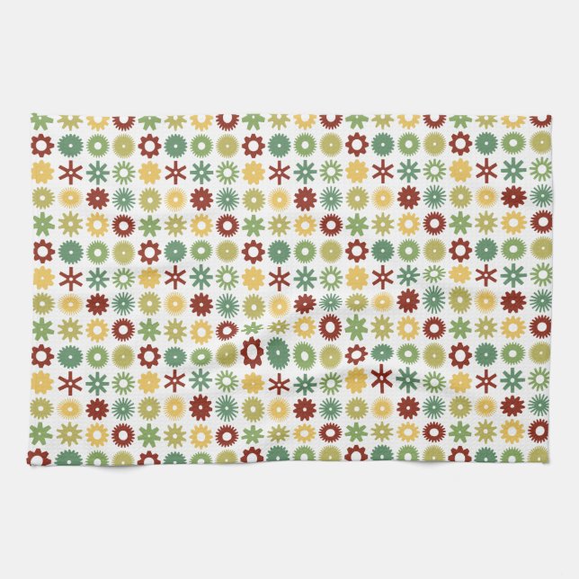 Cogs - Farben 03 Handtuch (Horizontal)