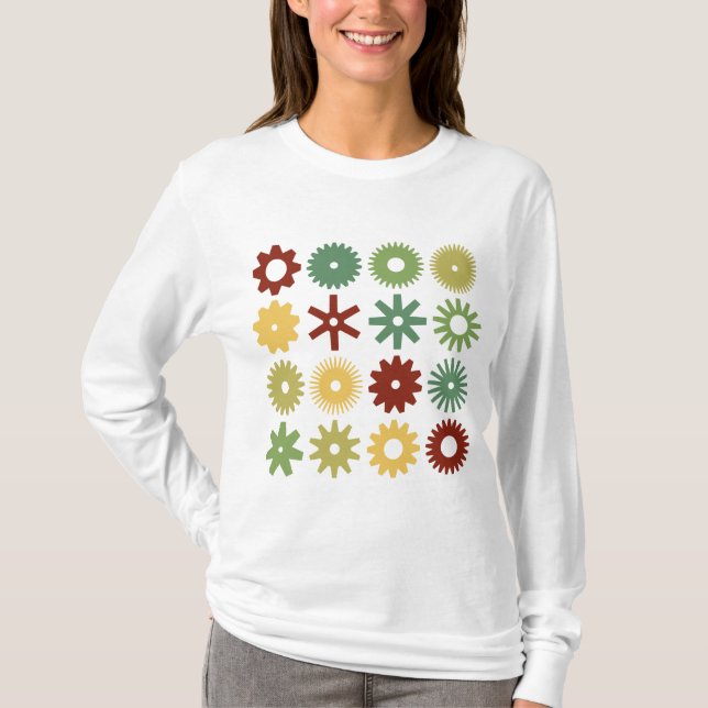 Cogs - Farben 03 T-Shirt (Vorderseite)