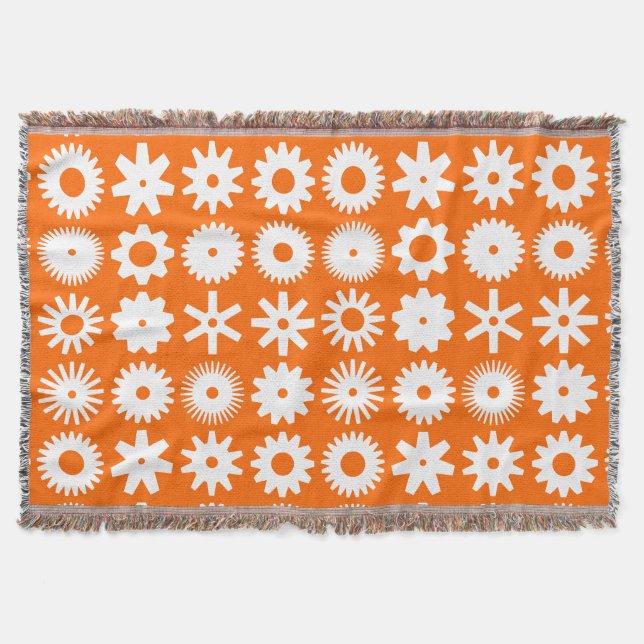 Cogs - Weiß auf Orange Decke (Vorderseite)