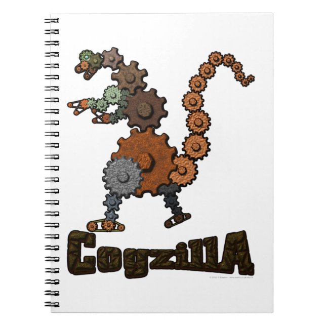 CogzillA Notizblock (Vorderseite)