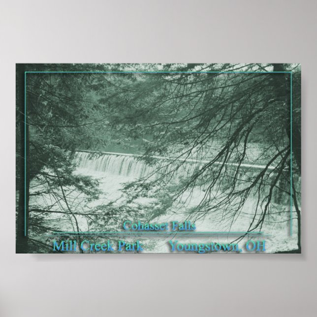 Cohasset Falls Poster (Vorne)
