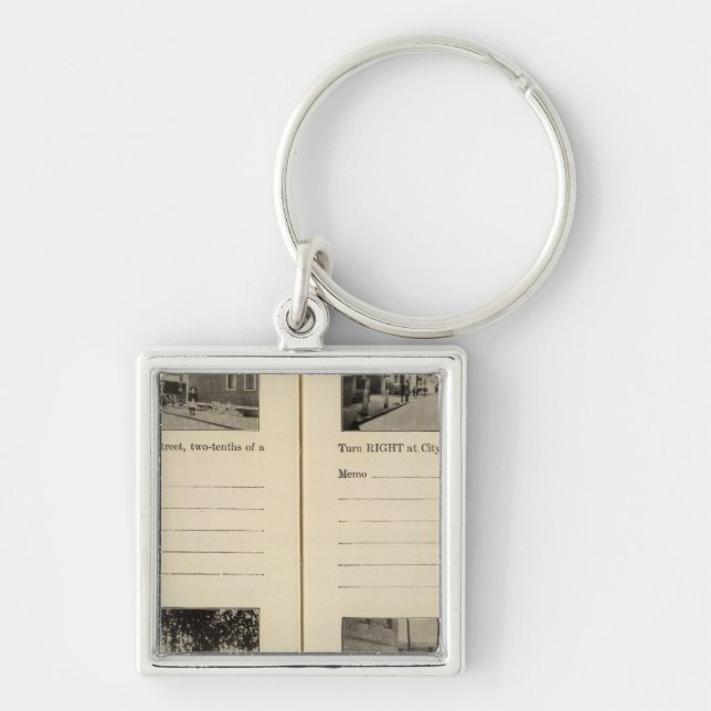 Cohoes, NY Schlüsselanhänger (Vorne)