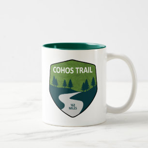 Cohos Trail New Hampshire Zweifarbige Tasse