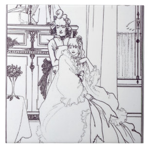 Coiffing, vom Gedicht "die Ballade von einem Barbe Fliese