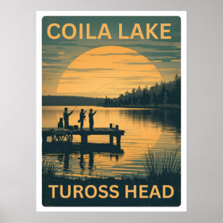 Coila Lake, Tuross Head, NSW Poster