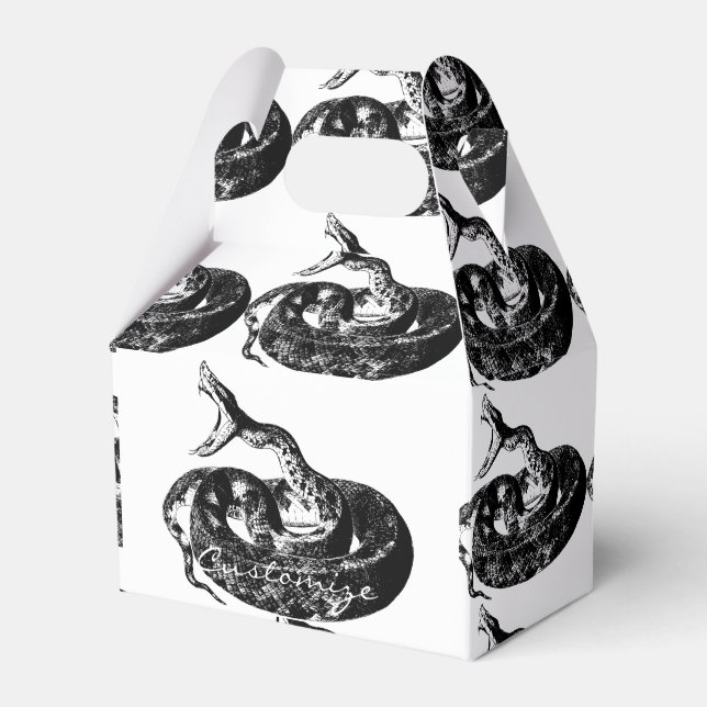 Coiled Rattlesnake Thunder_Cove Geschenkschachtel (Vorderseite)