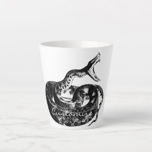 Coiled Rattlesnake Thunder_Cove Milchtasse