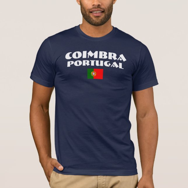 Coimbra Portugal Custom Tee Shirt (Vorderseite)