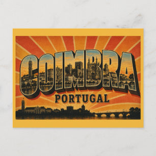 Coimbra Portugal Postkarte