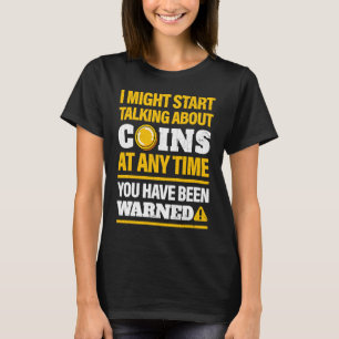 Coin Collector Numismatiker Coin Collection T-Shirt