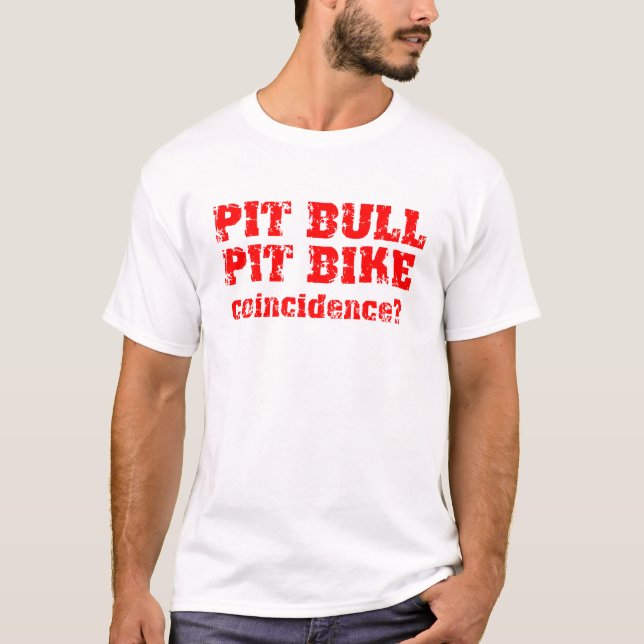 Coincidence Dirt Bike Motocross Pit Bike T-Shirt (Vorderseite)