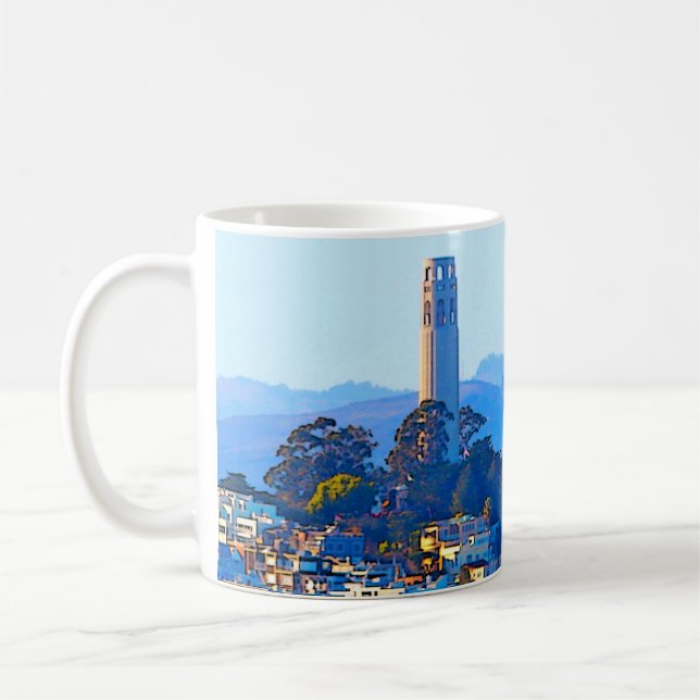 Coit Tower Kaffeetasse (Links)