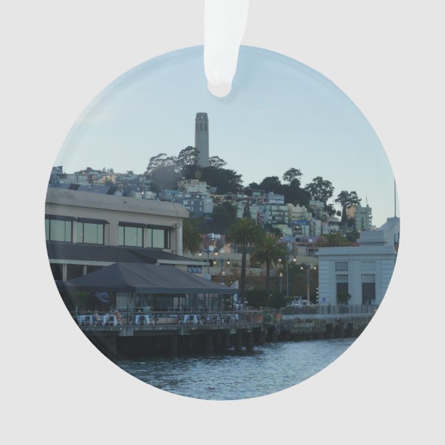 Coit Tower, San Francisco #3 Ornament (Vorderseite)