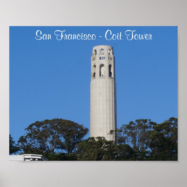 Coit Tower, San Francisco #6 Poster (Vorne)