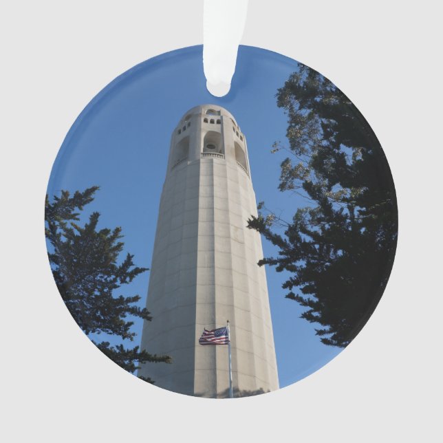 Coit Tower, San Francisco Ornament (Vorderseite)