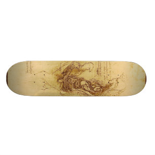Coition eines hemisected Mannes und der Frau Skateboard