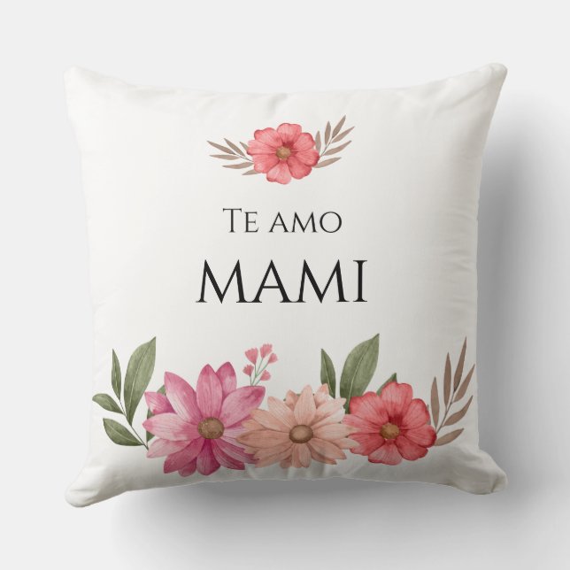 Cojín decorativo "La mejor mamá del mundo" Kissen (Rückseite)