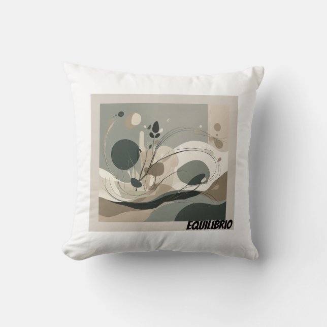 Cojín Decorativo Minimal Equilibrio Kissen (Vorderseite)