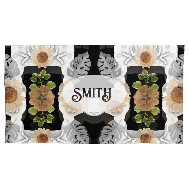 Cojín Decorativo modern abstract floral art Kissenbezug (Vorderseite)