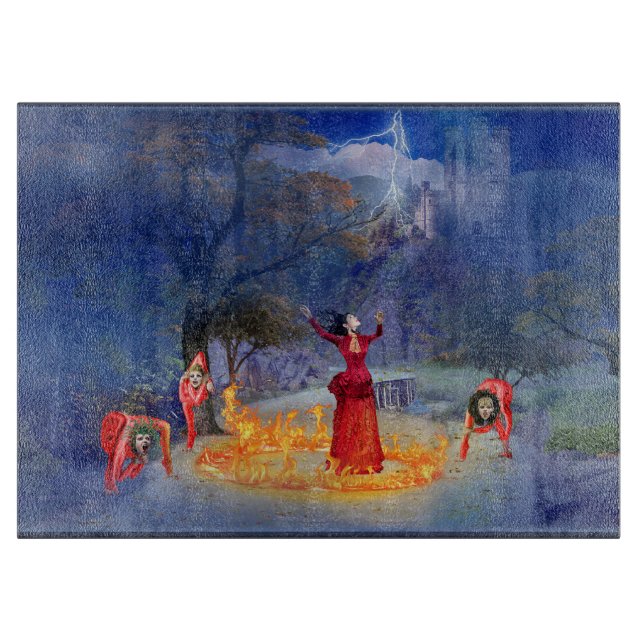 Cojín Decorativo The Ring of Fire Schneidebrett (Vorderseite)