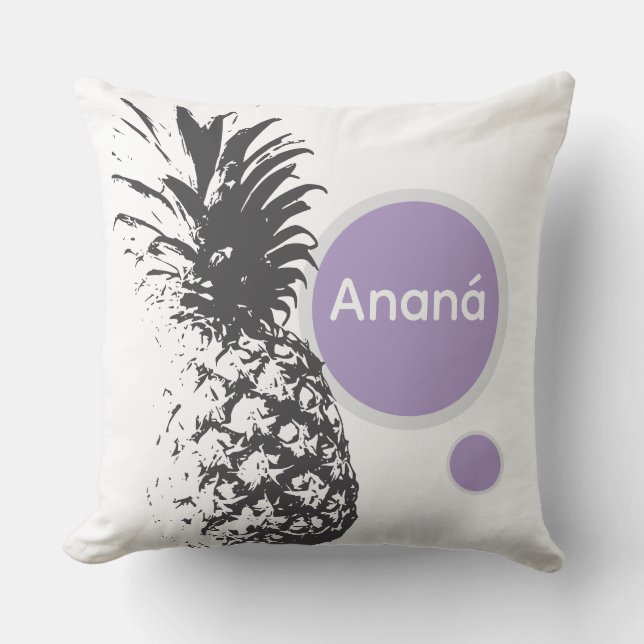 Cojín diseño piña colores kissen (Vorderseite)