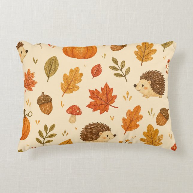 Cojín rectangular con estampado de otoño dekokissen (Vorderseite)
