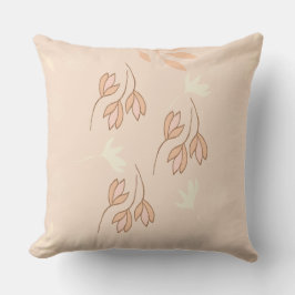 Cojin romantico con flores kissen