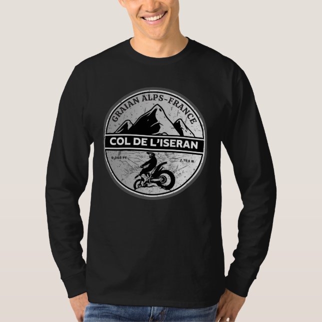 Col de l'Iseran - Franzose T-Shirt (Vorderseite)