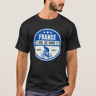 Col de Vars Franz Fahrradtour Alpes T-Shirt