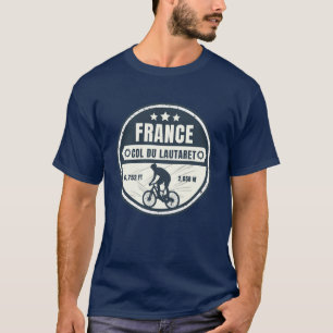 Col du Lautaret - Franz. Fahrradtour Alpes T-Shirt