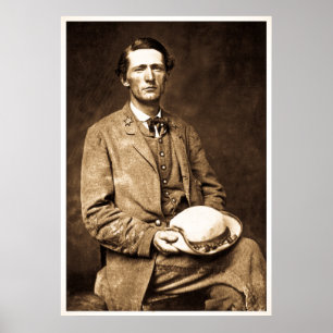 Col. John S. Mosby Civil War Legend Poster