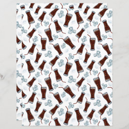 Cola Scrapbook Paper