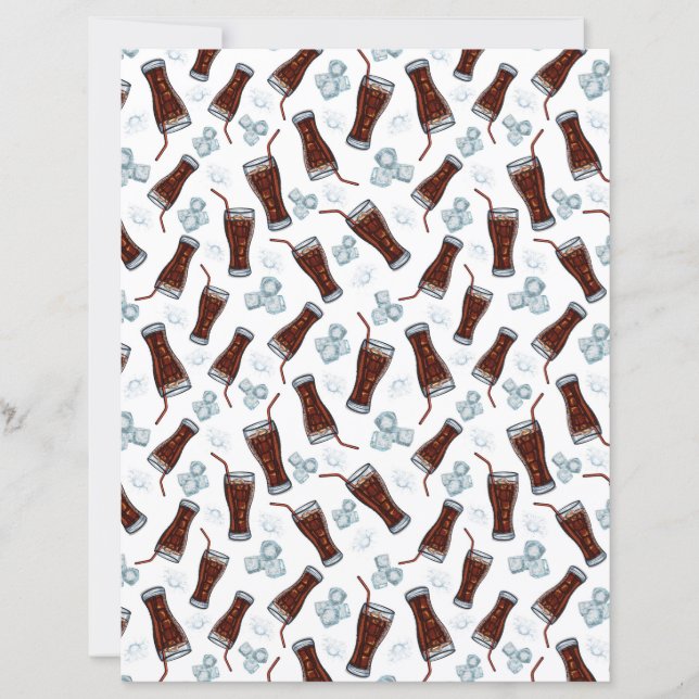 Cola Scrapbook Papier (Vorderseite)