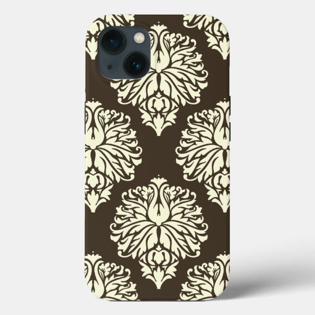 Cola Southern Hütte Damask Case-Mate iPhone Hülle (Rückseite)