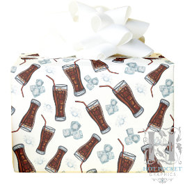 Cola Wrapping Paper Geschenkpapier