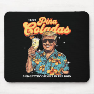Coladas Donald Trump Sommerurlaub Hawaii Beach Mousepad