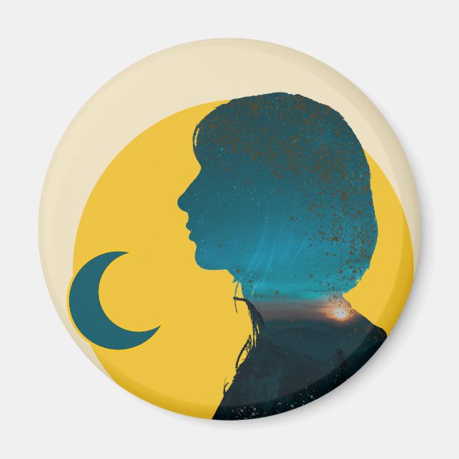 Colagem Dramática, Emocional e Intensa Laranja Magnet (Vorne)