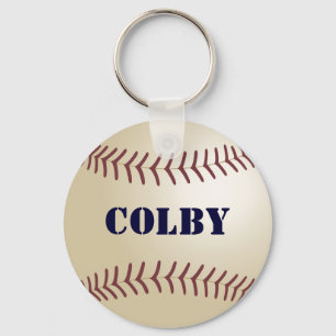 Colby Baseball-Schlüsselanhänger durch 369MyName Schlüsselanhänger