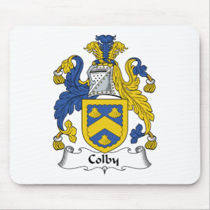 Colby Familienwappen Mousepad