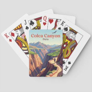 Colca Canyon Peru Spielkarten