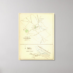 Colchester, baltisch leinwanddruck