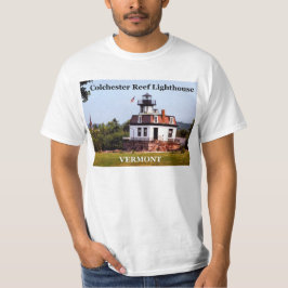 Colchester Reef Lighthouse, T - Shirt Vermont