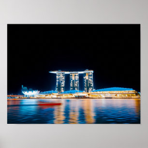Cold Bloom — Lichter von Singapur Poster
