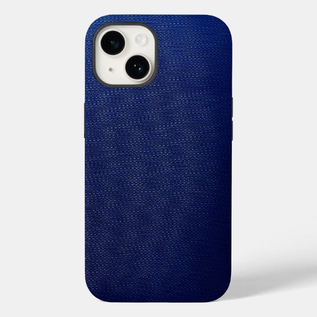 Cold Blue Mesh Case-Mate iPhone Hülle (Rückseite)